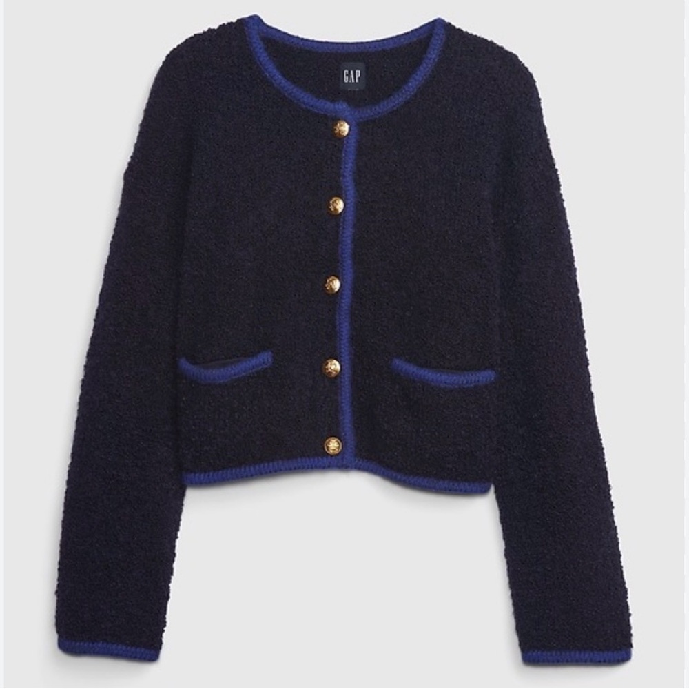 GAP Boucle Sweater Jacket